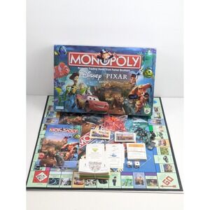 Monopoly‎ Disney Edition Parker Brothers Board Game COMPLETE!